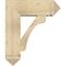 Ekena Millwork Legacy Arts and Crafts Rough Sawn Bracket w/ Offset Brace, Douglas Fir, 8"W x 22"D x 26"H BKT0806X22X26LEC03RDF - alternate 3
